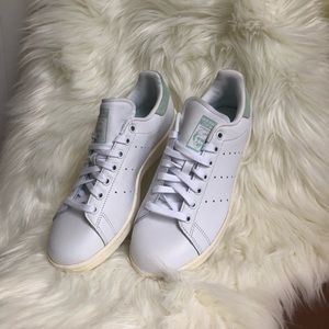 NWT Adidas Stan Smith Originals White Mint Sneaker